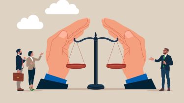 Wellbeing,Metaphor.,Arms,Holding,Scales,Of,Justice,On,For,Business