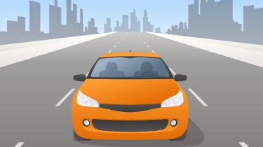 Car,And,Highway,,Front,View,,Vector,Illustration Car fuel benefit multiplier increase: What businesses need to know